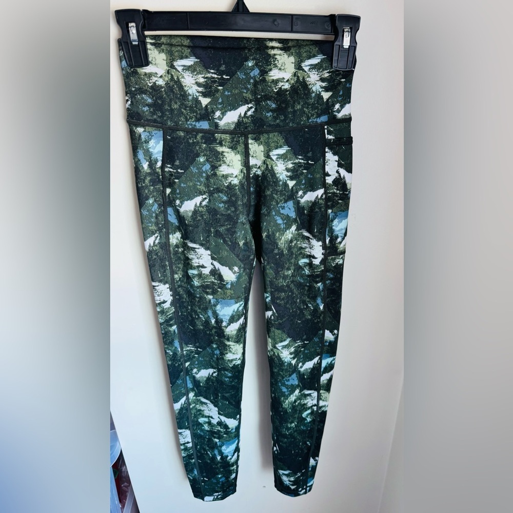 Sweaty Betty The Super Sculpt 7/8 Pants Camo Size XS